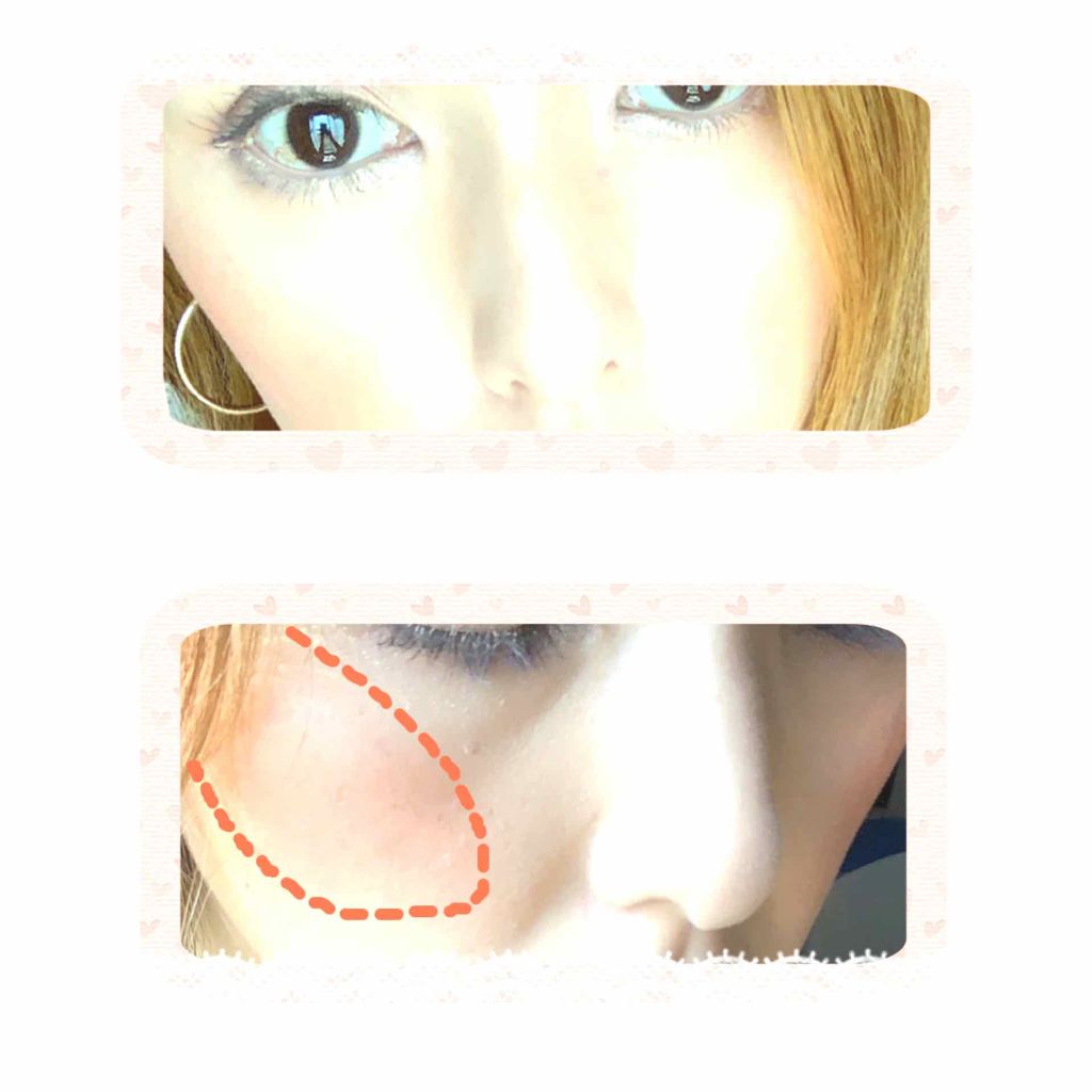 ナチュラル チークN/CEZANNE/パウダーチークを使ったクチコミ（3枚目）