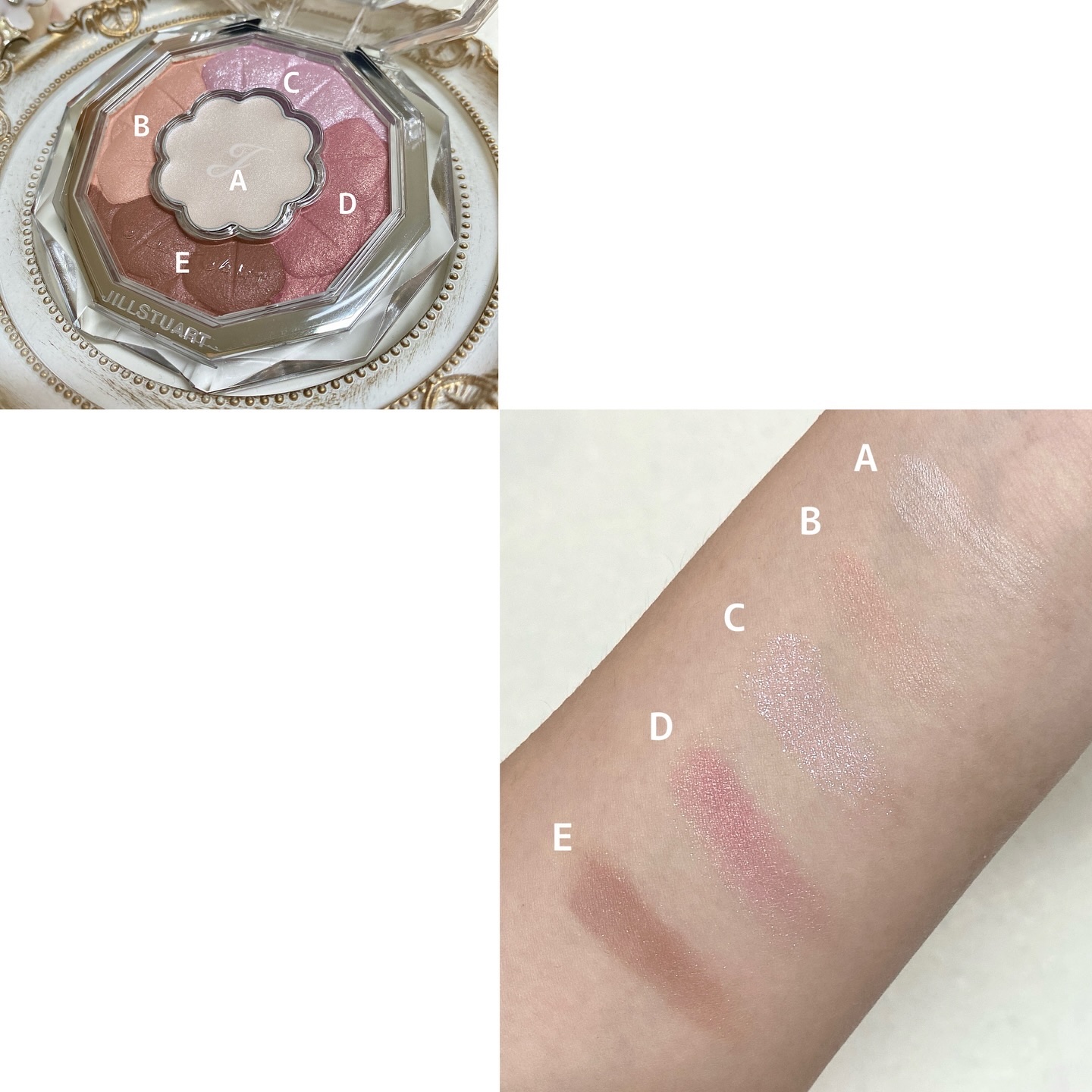 ジルスチュアート ブルームクチュール アイズ/JILL STUART/アイシャドウパレットを使ったクチコミ（3枚目）