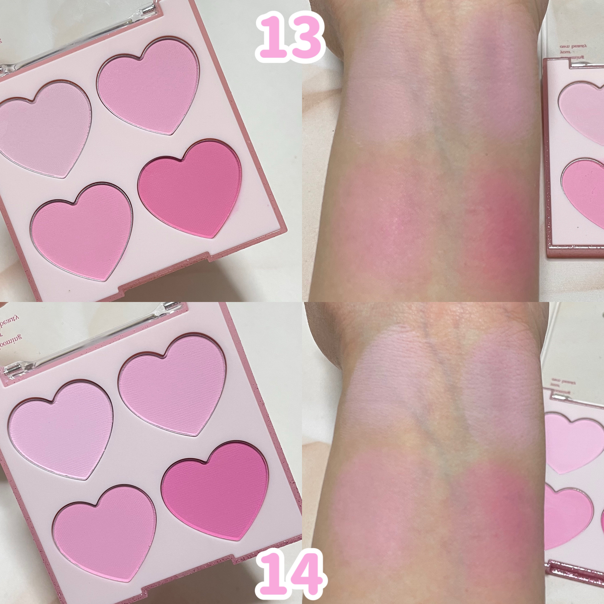 ブレンディングムードチーク/dasique/パウダーチークを使ったクチコミ（2枚目）