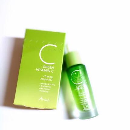 ひろちゃん on LIPS 「💚💚私のオススメ💚💚💚💚💚💚グリーンビタミンCトーニングをご紹..」(4枚目)