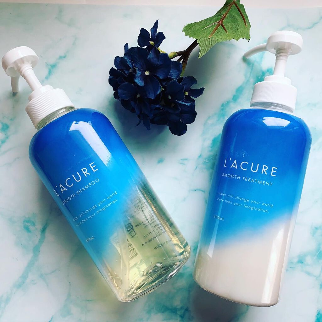 スムースシャンプー/スムーストリートメント/L'ACURE/市販シャンプーを使ったクチコミ(1枚目)