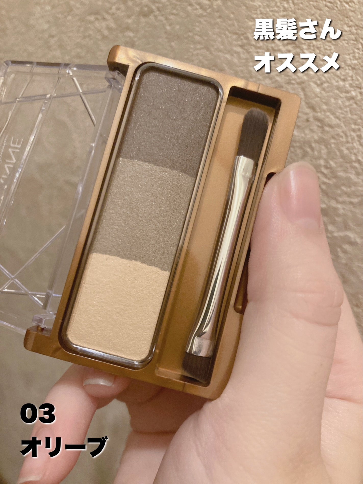 ノーズ&アイブロウパウダー/CEZANNE/パウダーアイブロウを使ったクチコミ(2枚目)