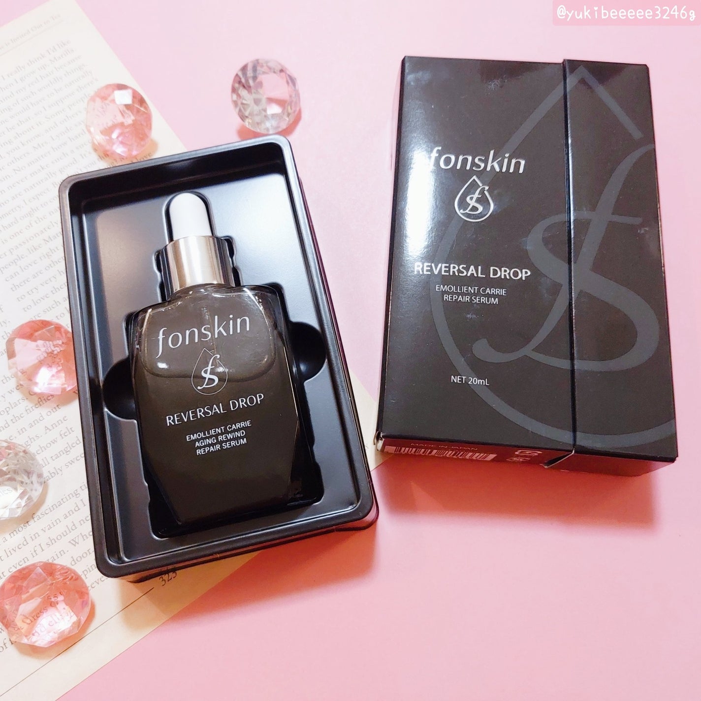 REVERSAL DROP/fonskin/美容液を使ったクチコミ(4枚目)