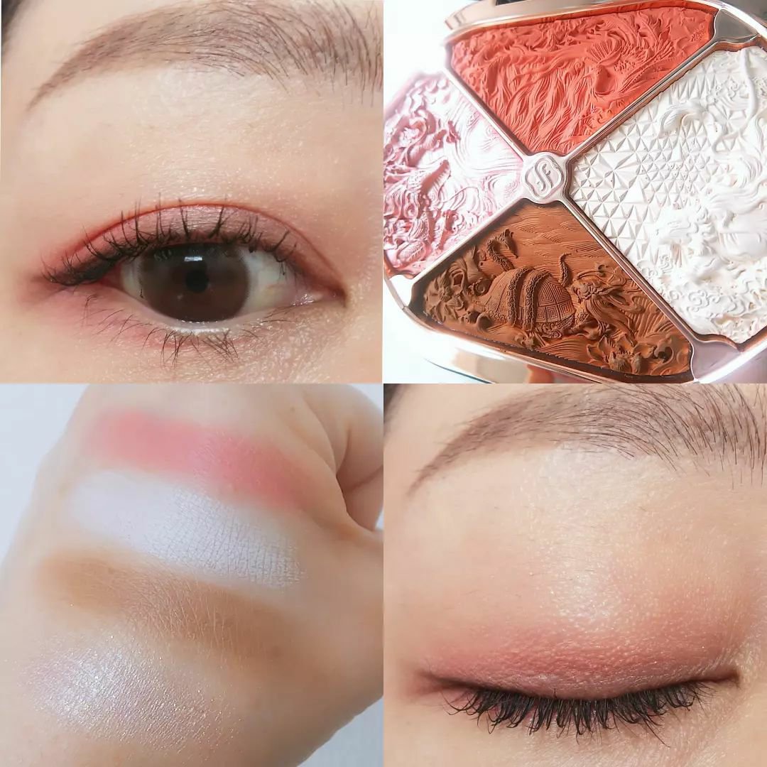 花簇流錦 クリーミーリキッドアイシャドウ/花西子/リキッドアイシャドウを使ったクチコミ（3枚目）