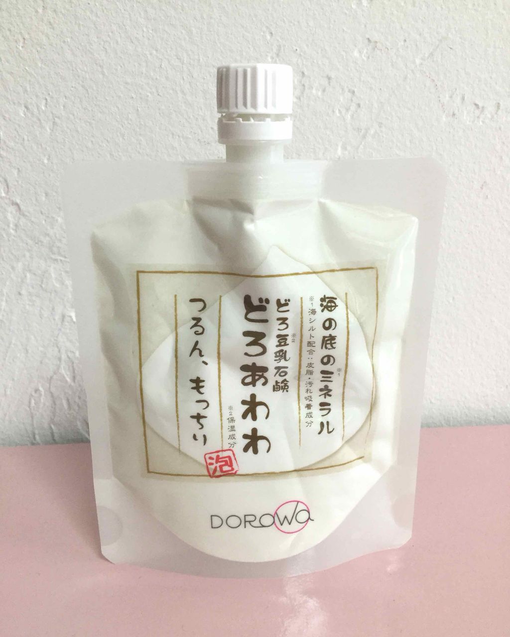 どろ豆乳石鹸 どろあわわ/健康コーポレーション/洗顔フォームを使ったクチコミ(1枚目)
