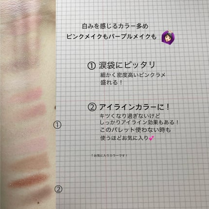 マイフェイブバイブアイパレット/HOLIKA HOLIKA/アイシャドウパレットを使ったクチコミ(2枚目)