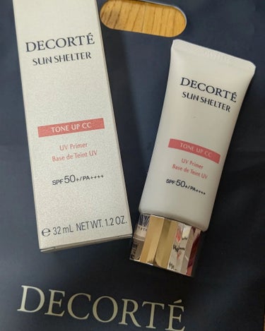 DECORTÉ サンシェルター トーンアップCCのクチコミ「アットコスメストアでクーポン使って購入しました！！
店員さんの対応がすごく良かったです♡

C.....」（1枚目）