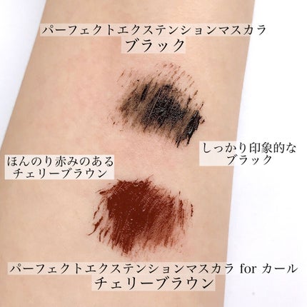 パーフェクトエクステンション マスカラ for カール/D-UP/マスカラを使ったクチコミ(4枚目)