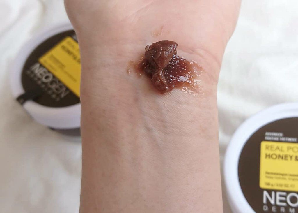 リアルポリッシュ ハニー&シュガー/NEOGEN/スクラブ・ゴマージュを使ったクチコミ(5枚目)