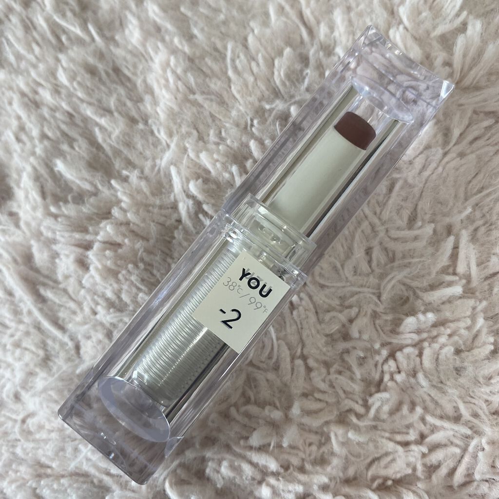 38℃/99℉ LIPSTICK  ＜YOU＞/UZU BY FLOWFUSHI/口紅を使ったクチコミ（1枚目）