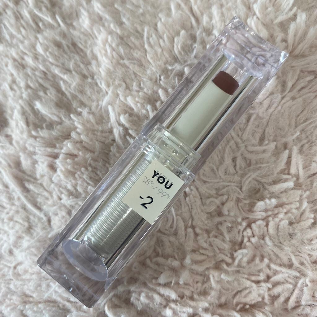 38℃/99℉ LIPSTICK <YOU>/UZU BY FLOWFUSHI/口紅を使ったクチコミ(1枚目)