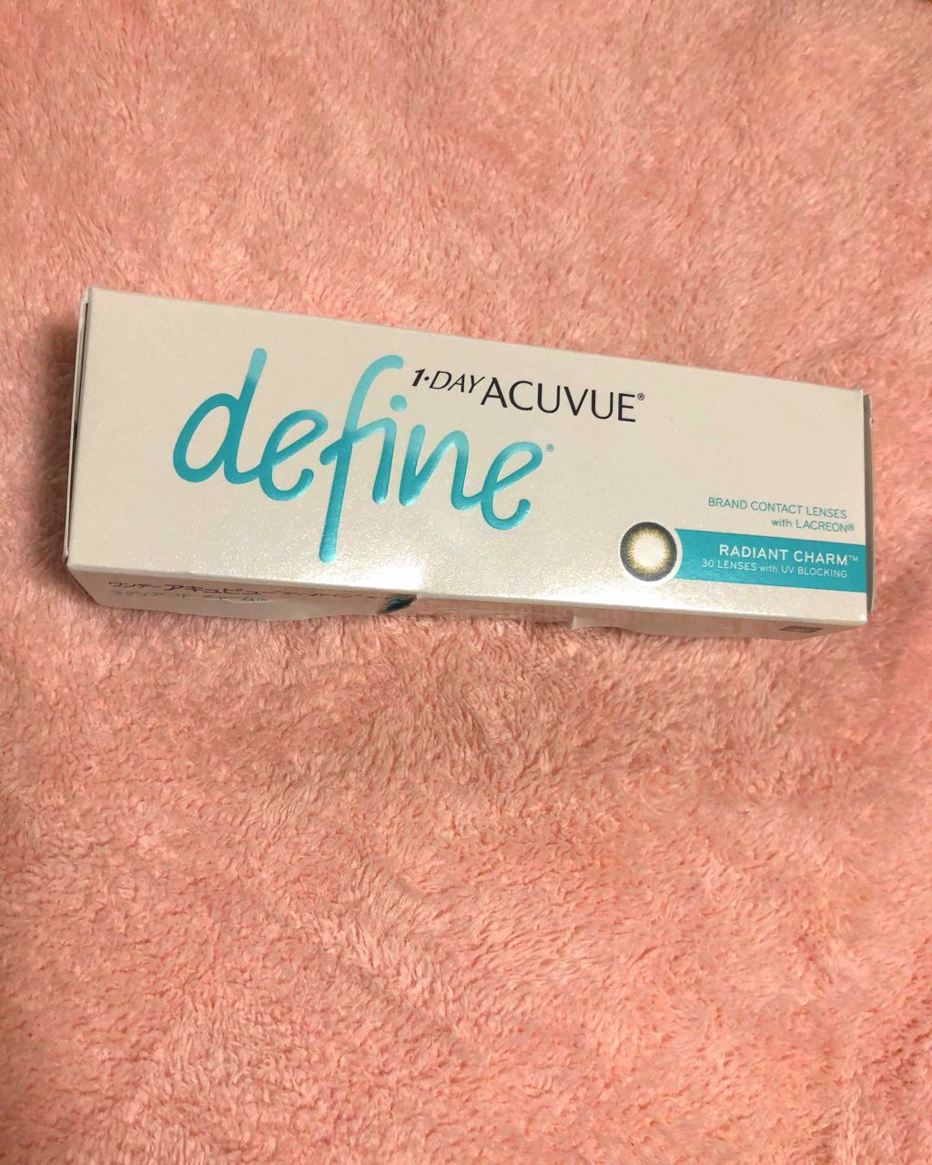 ワンデーアキュビュー®ディファイン®モイスト®/アキュビュー® ディファイン®/ワンデー（１DAY）カラコンを使ったクチコミ（1枚目）