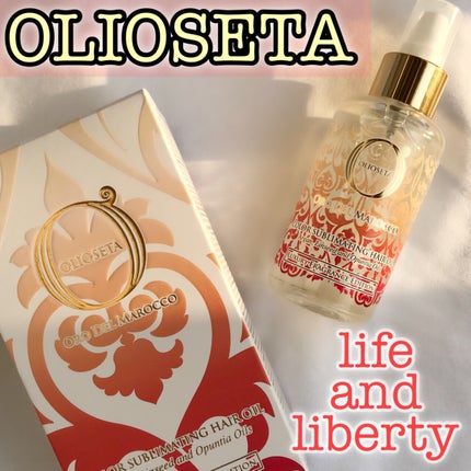 オイルトリートメント ライフアンドリバティ/OLIOSETA(オリオセタ)/ヘアオイルを使ったクチコミ(2枚目)