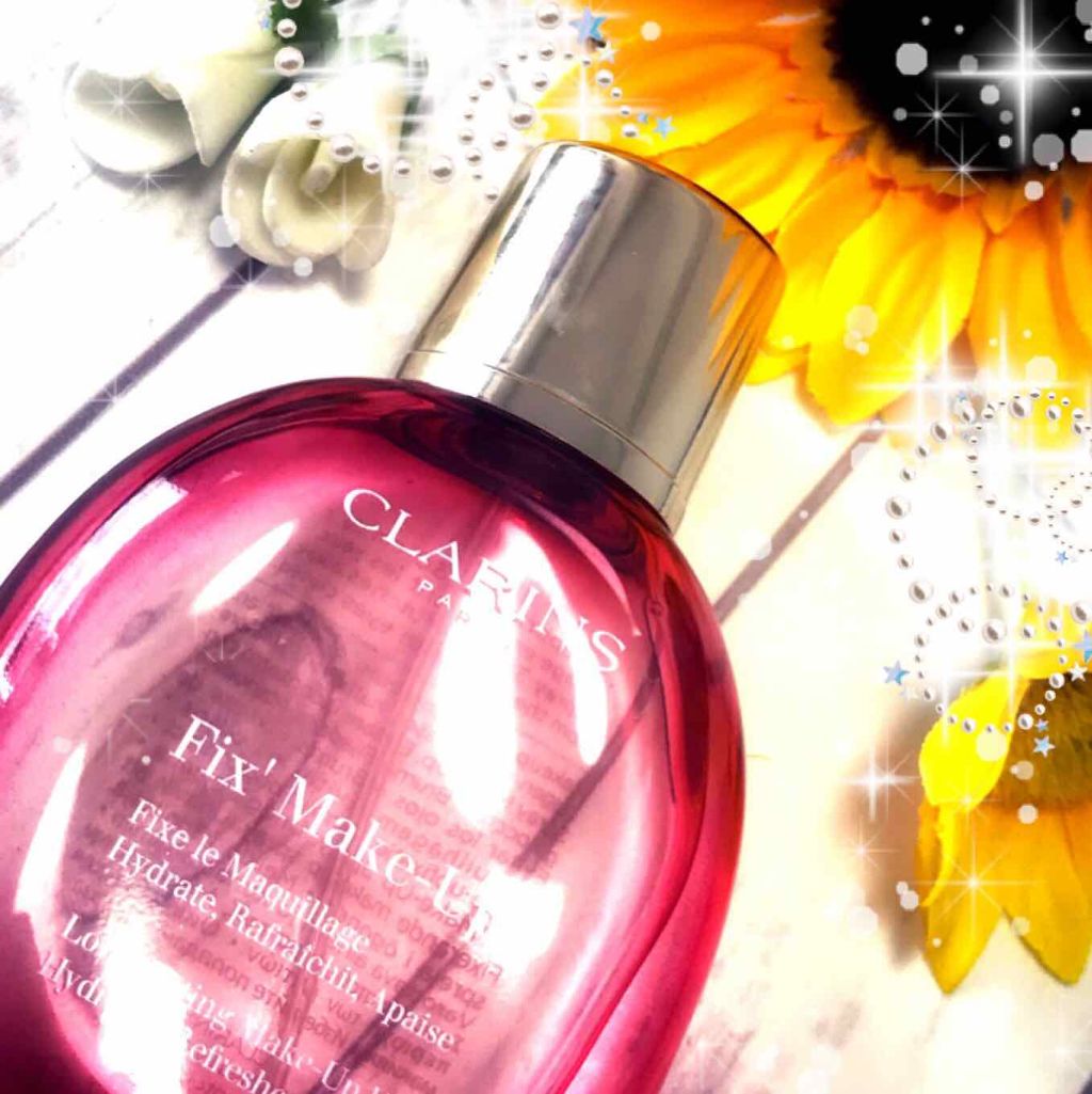 フィックス メイクアップ/CLARINS/ミスト状化粧水を使ったクチコミ（1枚目）