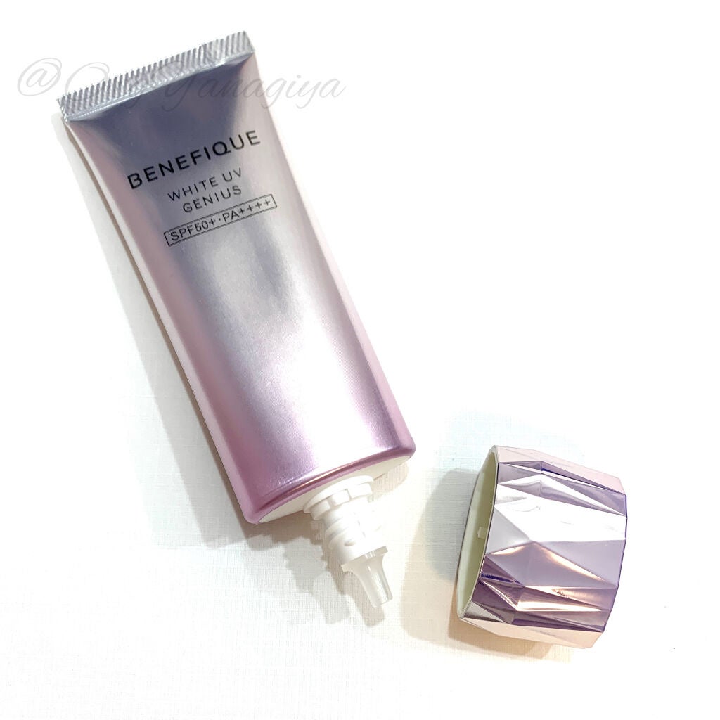 ホワイトUVジーニアス/BENEFIQUE/日焼け止めローションを使ったクチコミ(3枚目)