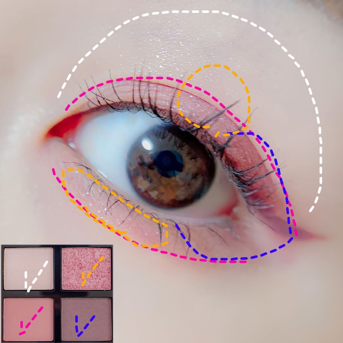 アイ カラー クォード/TOM FORD BEAUTY/アイシャドウパレットを使ったクチコミ（2枚目）