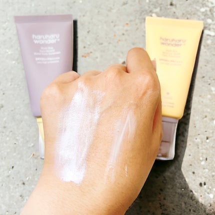 ブラックライス ピュア ミネラル リリーフ デイリー サンスクリーン/haruharu wonder/日焼け止めクリームを使ったクチコミ(2枚目)