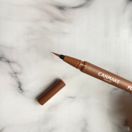 フローレスブロウリキッド/キャンメイク/リキッドアイブロウを使ったクチコミ(3枚目)