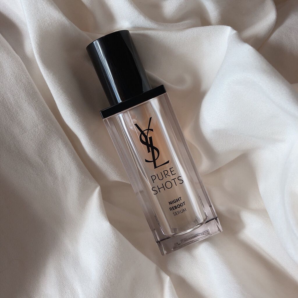 ピュアショット ナイト リチャージセラム/YVES SAINT LAURENT BEAUTE/美容液を使ったクチコミ（1枚目）