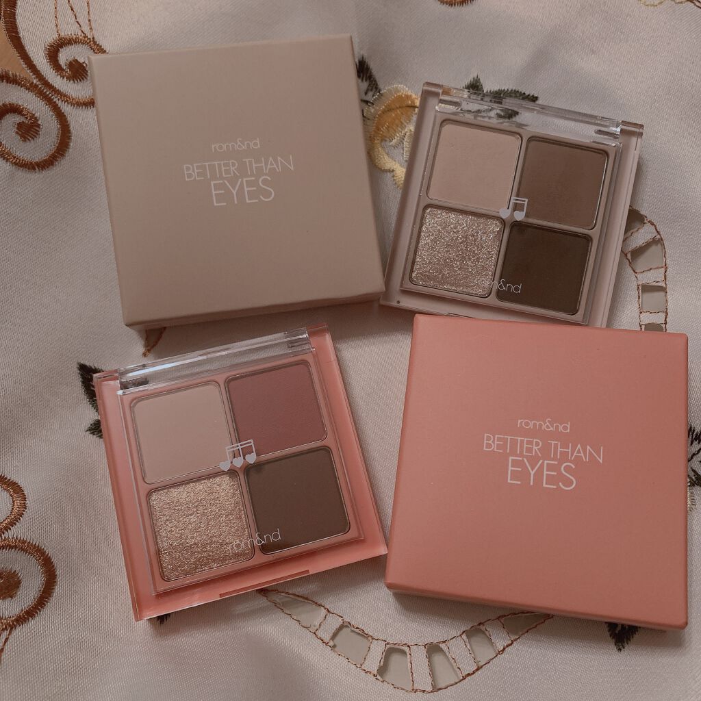 ベターザンアイズ ミュージックシリーズ/rom&nd/アイシャドウパレットを使ったクチコミ(5枚目)