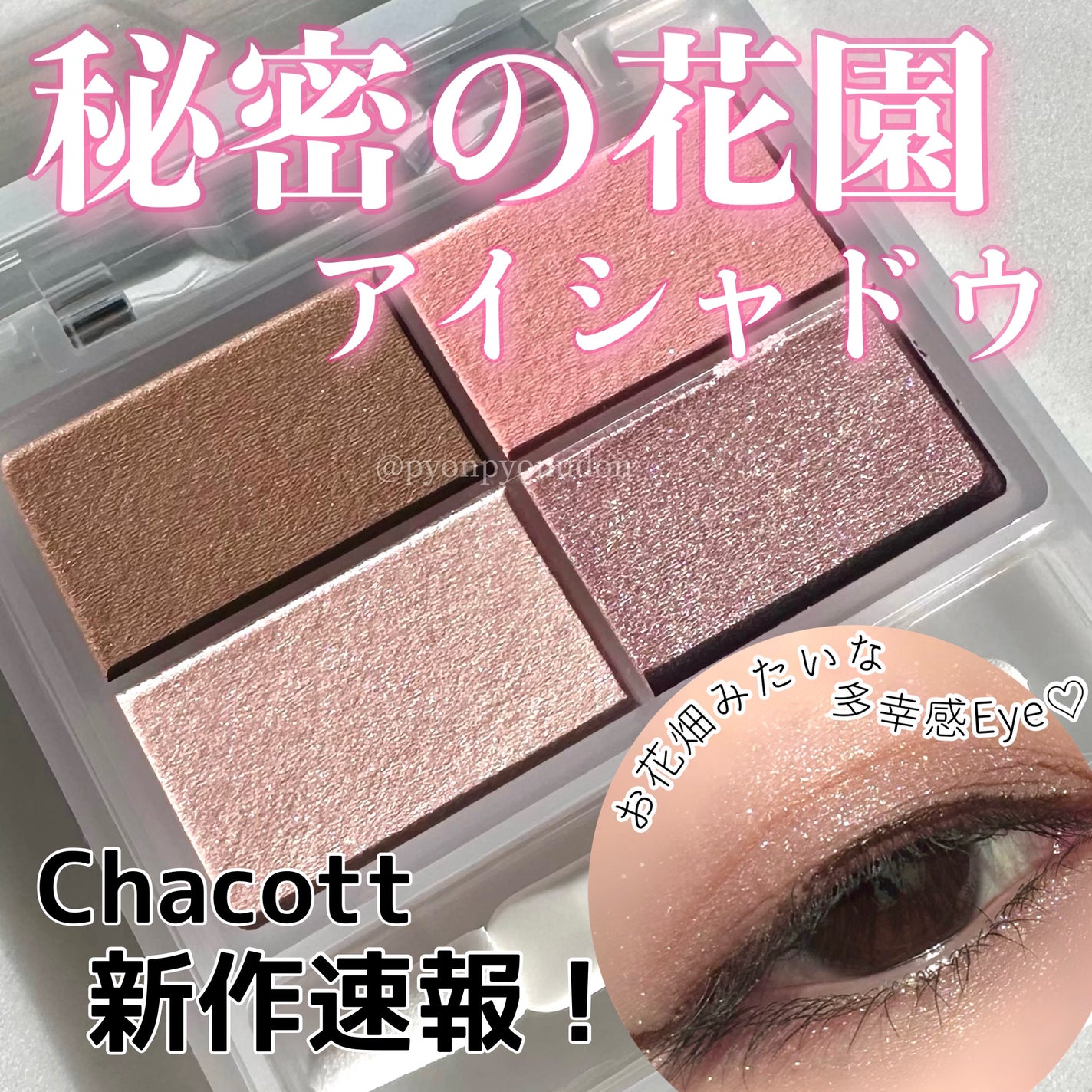 フェイスカラーパレット/チャコット・コスメティクス/アイシャドウパレットを使ったクチコミ(1枚目)