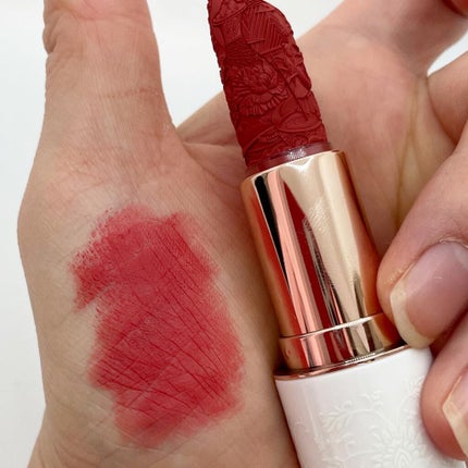 百花彫刻リップ/花西子/口紅を使ったクチコミ(4枚目)