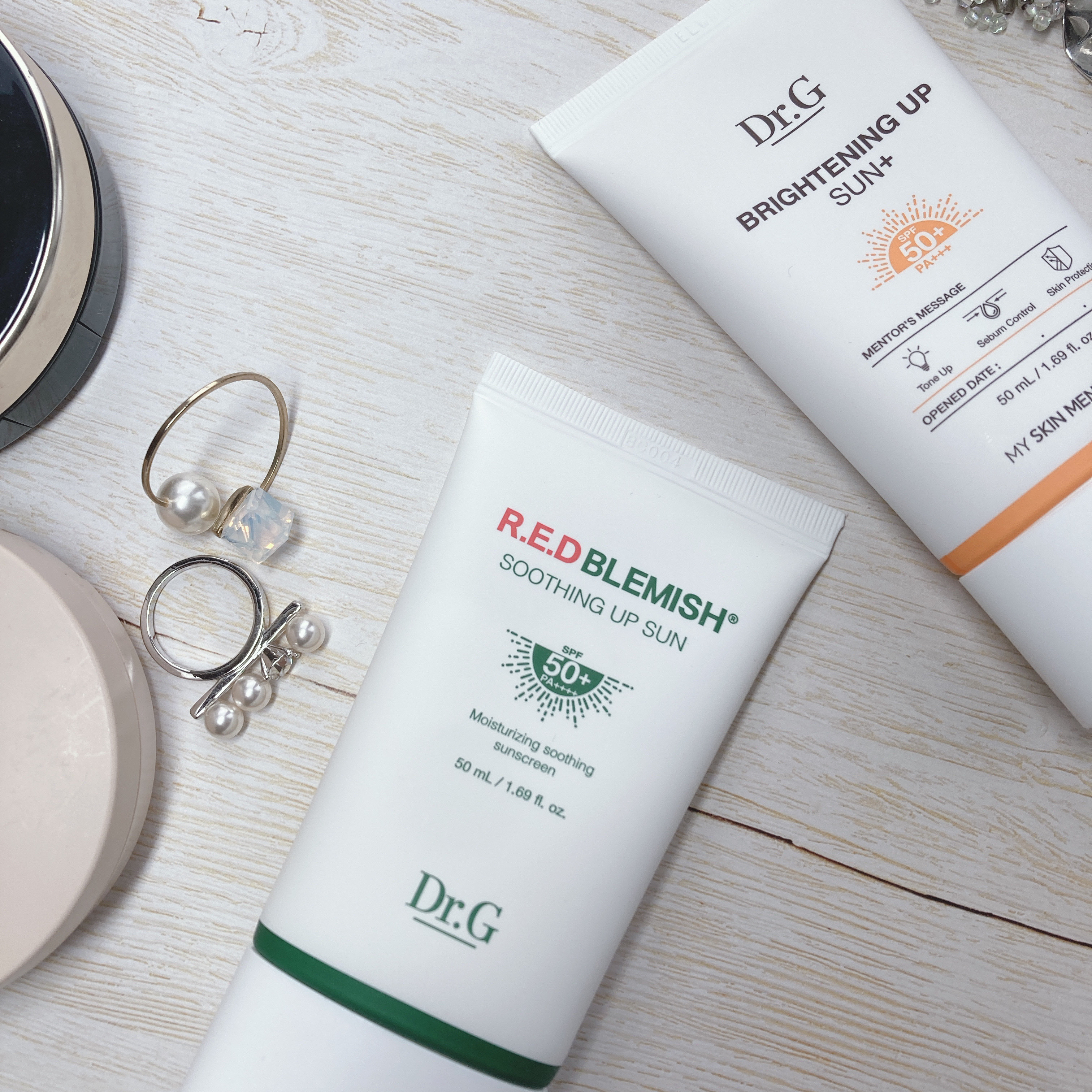 レッドブレミッシュスージングアップサン/Dr.G/日焼け止めクリームを使ったクチコミ（1枚目）