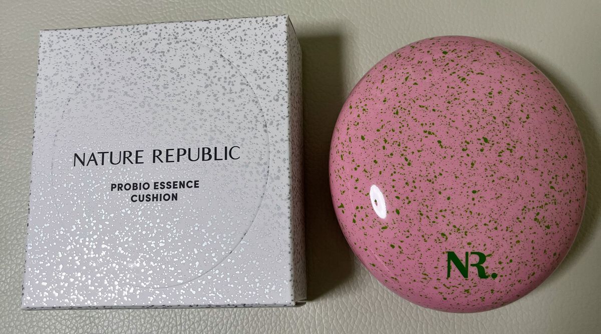 PROBIOエッセンスクッション/ネイチャーリパブリック/クッションファンデーションを使ったクチコミ(2枚目)
