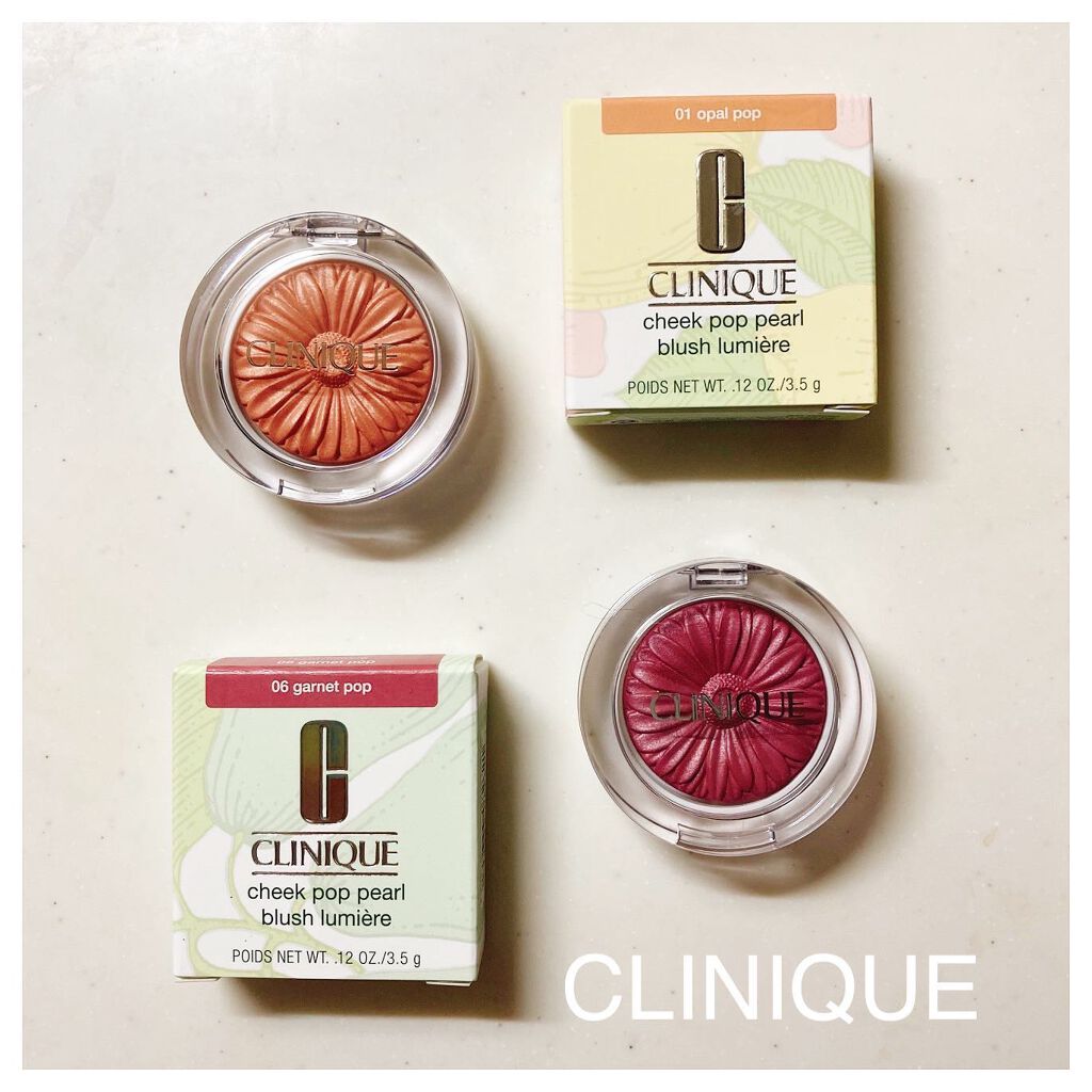 チーク ポップ パール/CLINIQUE/パウダーチークを使ったクチコミ(1枚目)
