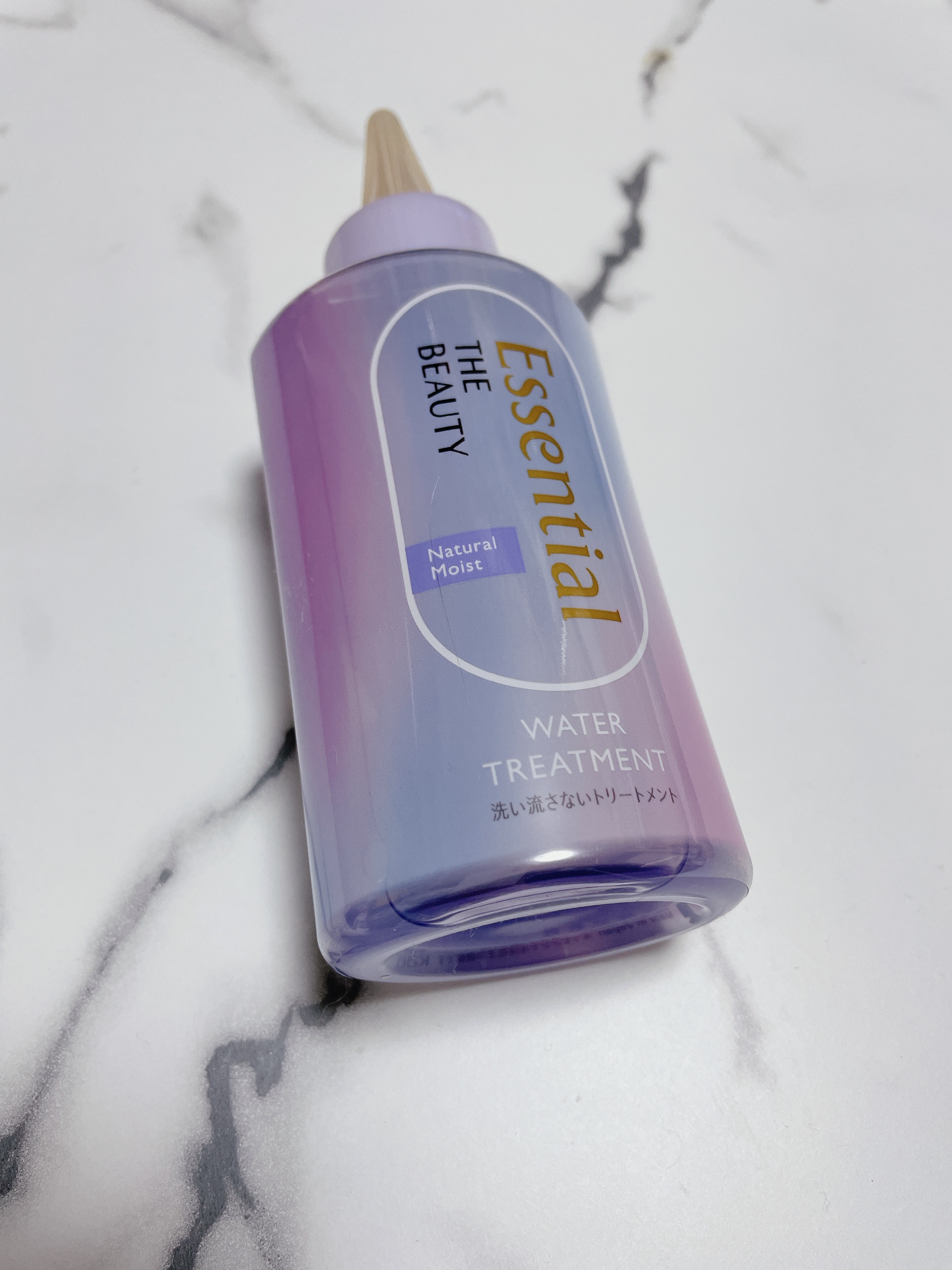 エッセンシャル プレミアム ウォータートリートメント ナチュラルモイスト/エッセンシャル/アウトバストリートメントを使ったクチコミ（1枚目）