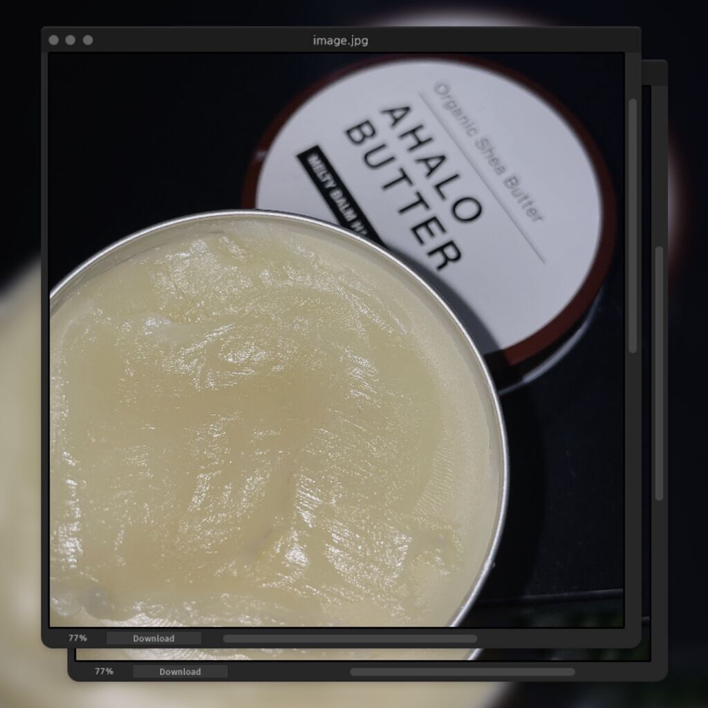 メルティバーム ヘアワックス/AHALO BUTTER/ヘアワックス・クリームを使ったクチコミ(1枚目)