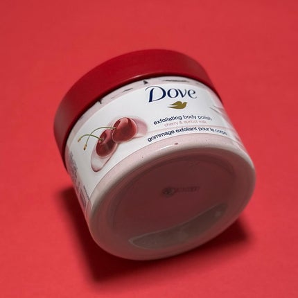 ダヴ ふわとろ クリーミースクラブ チェリー&アプリコットミルク/ダヴ/ボディスクラブを使ったクチコミ(8枚目)