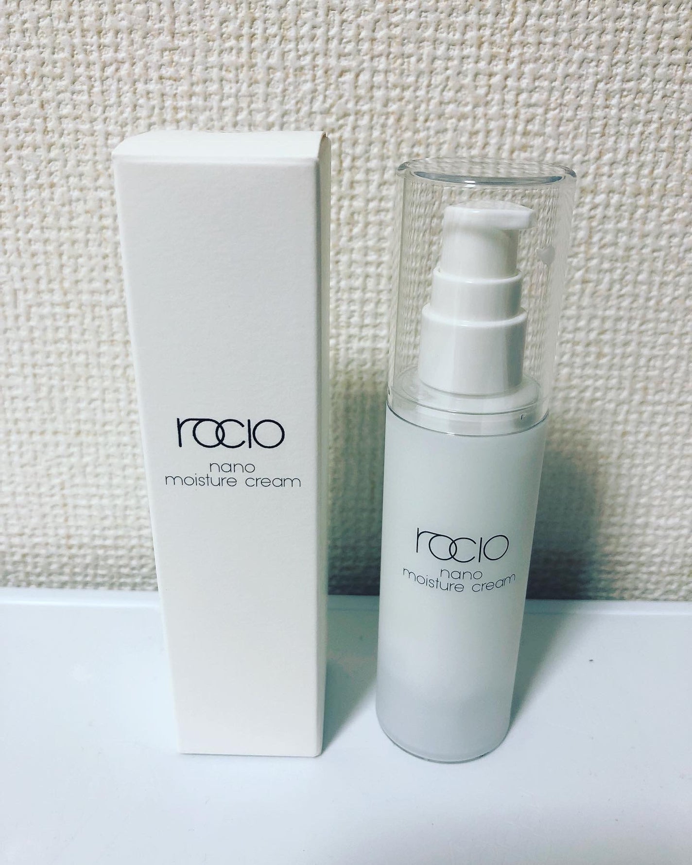 ナノモイスチュアクリーム/ rocio /フェイスクリームを使ったクチコミ(1枚目)