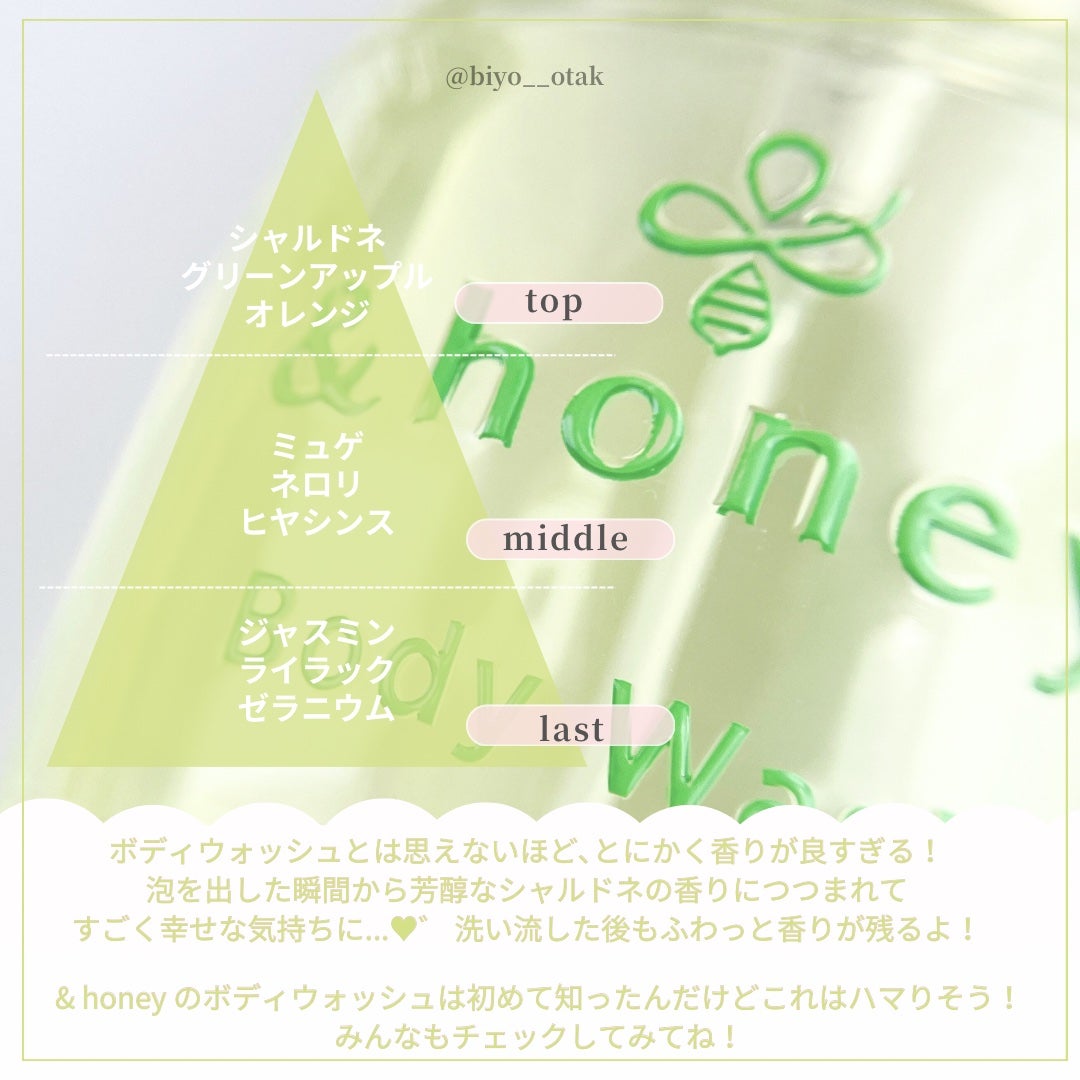 ãã¥ã¢ã¢ã€ã¹ã 泡ããã£ãŠã©ãã·ã¥/&honey/ããã£ãœãŒãã䜿ã£ãã¯ãã³ãïŒ5æç®ïŒ