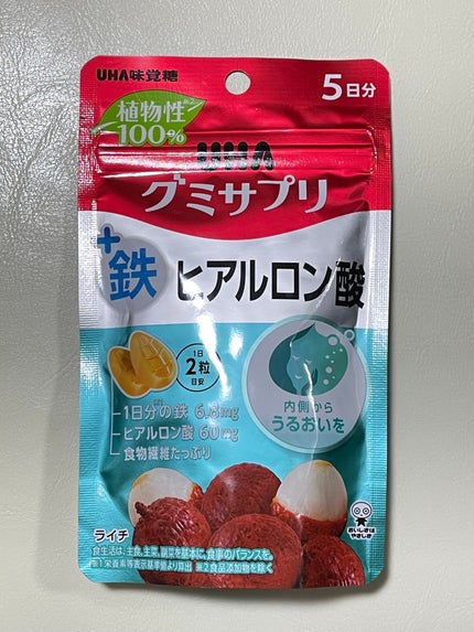 鉄+ヒアルロン酸/UHA味覚糖/美容サプリメントを使ったクチコミ(1枚目)