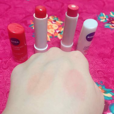試してみた ニベア リップケアシャインシリーズ 韓国限定 Nivea 海外 Lips