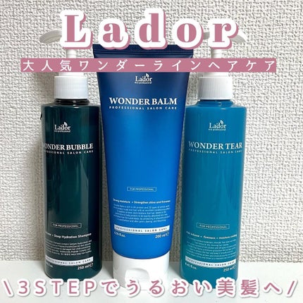 WONDER BALM/La'dor/洗い流すヘアトリートメントを使ったクチコミ(1枚目)