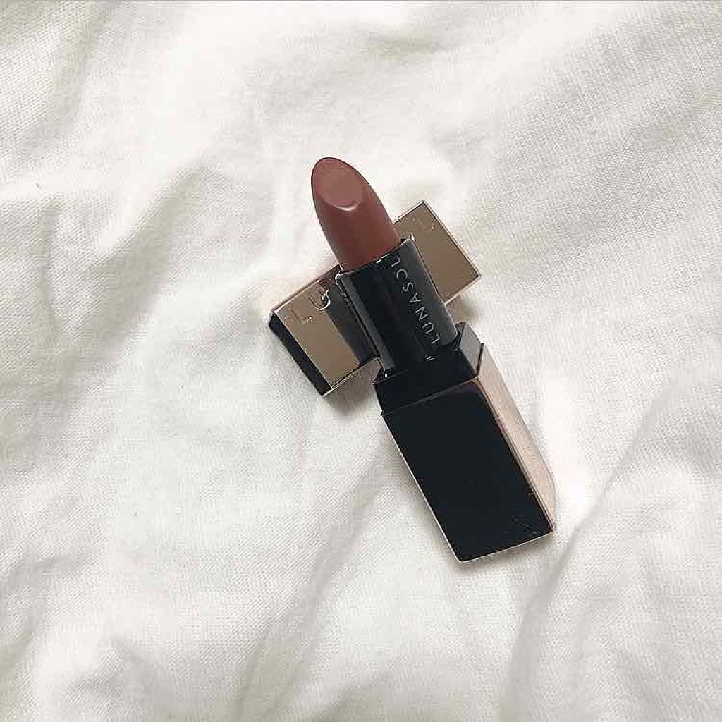 シームレスマットリップス/LUNASOL/口紅を使ったクチコミ(1枚目)