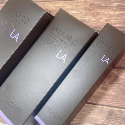 スキャルプシャンプーLA/トリートメントLA/ALORB/サロンシャンプーを使ったクチコミ(9枚目)