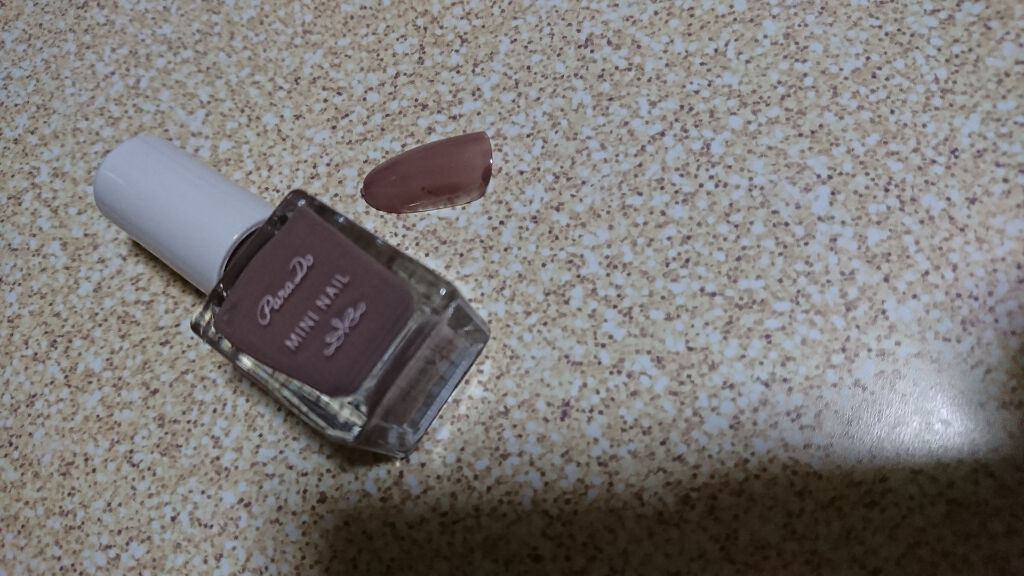 ミニネイル/パラドゥ/マニキュアを使ったクチコミ(1枚目)