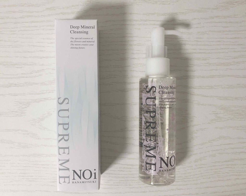 ディープミネラル クレンジング/シュープリームノイ/クレンジングウォーターを使ったクチコミ(1枚目)