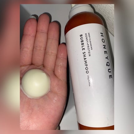 ディープクレンジング ヘッドスパ バブルシャンプー/ハニーク/市販シャンプーを使ったクチコミ(1枚目)