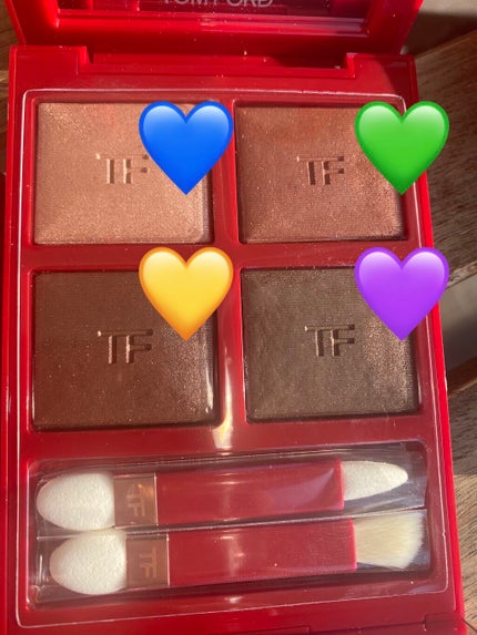 アイ カラー クォード/TOM FORD BEAUTY/アイシャドウパレットを使ったクチコミ(2枚目)