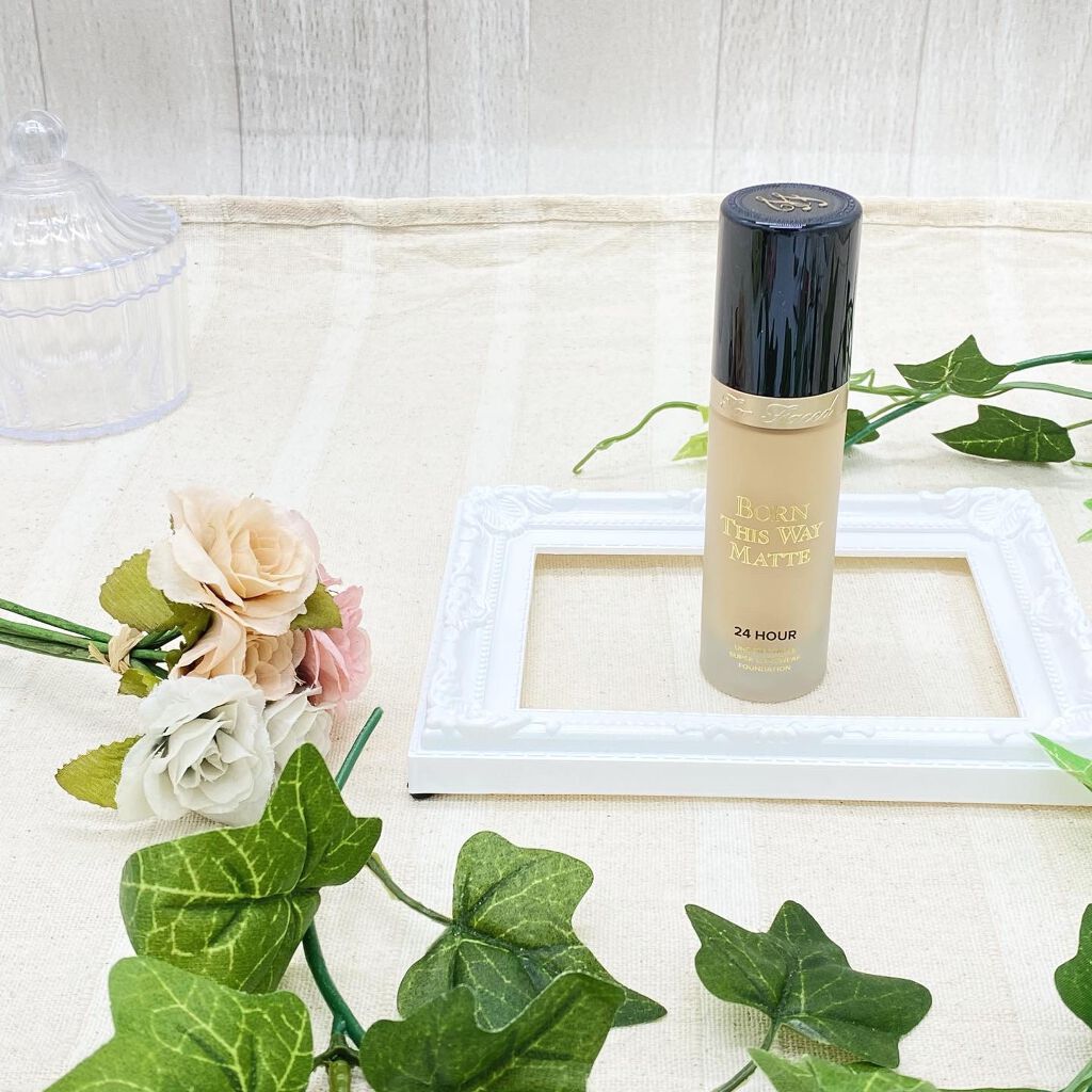 ボーン ディス ウェイ アンディテクタブル 24H マット ファンデーション/Too Faced/リキッドファンデーションを使ったクチコミ(1枚目)