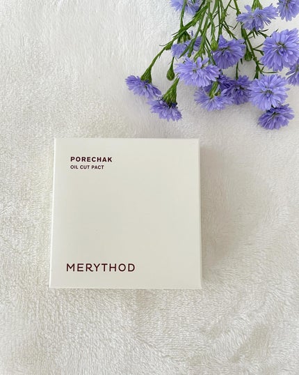 毛穴オイルカットパクト/MERYTHOD/プレストパウダーを使ったクチコミ(5枚目)