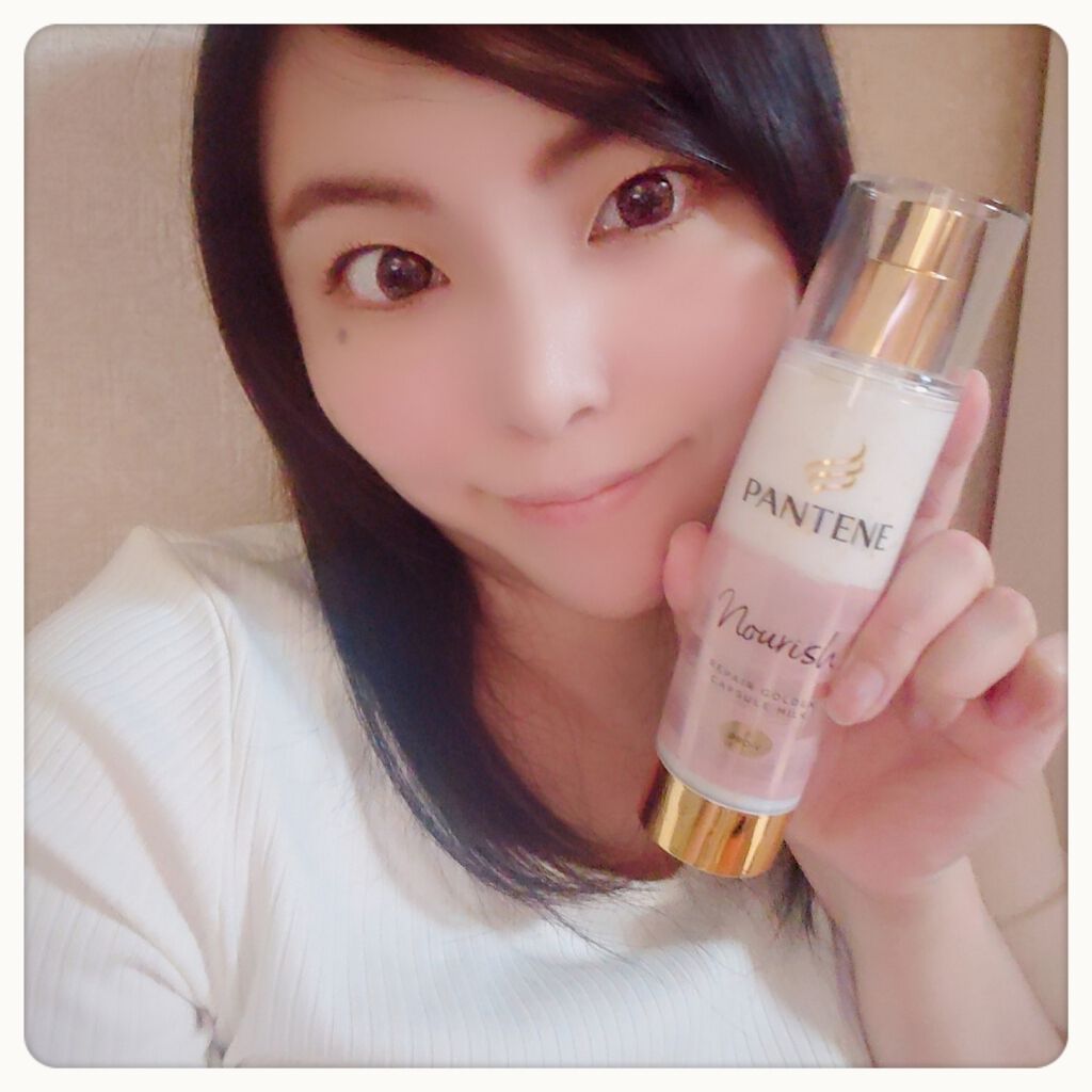 リペアー ゴールデン カプセル ミルク/パンテーン/ヘアミルクを使ったクチコミ(3枚目)