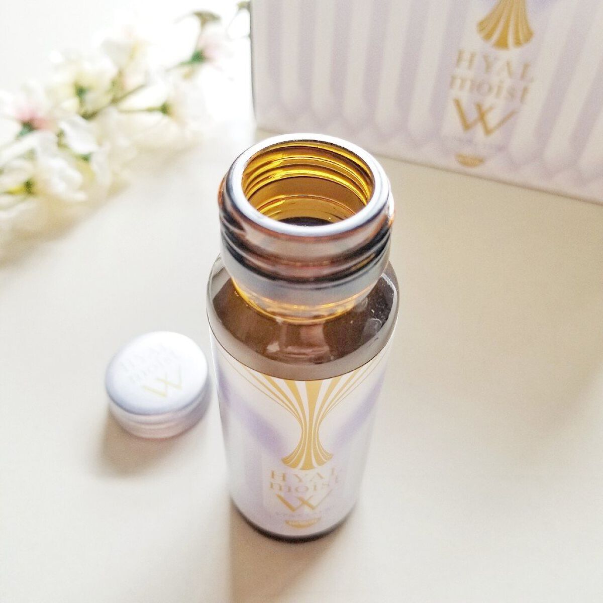 ヒアルモイスト W/日清食品/美容ドリンクを使ったクチコミ(3枚目)