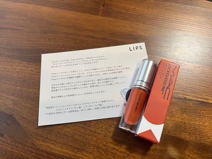 M·A·C ロックド キス インク リップカラー/M・A・C/口紅を使ったクチコミ(8枚目)