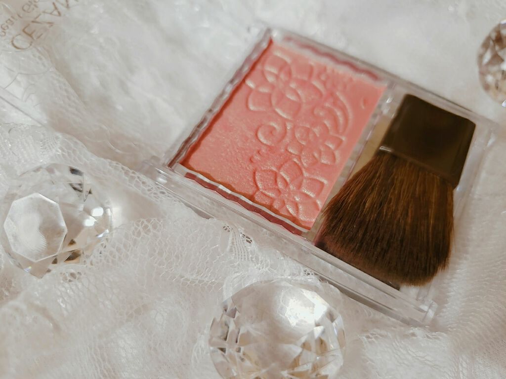 パールグロウチーク/CEZANNE/パウダーチークを使ったクチコミ（2枚目）