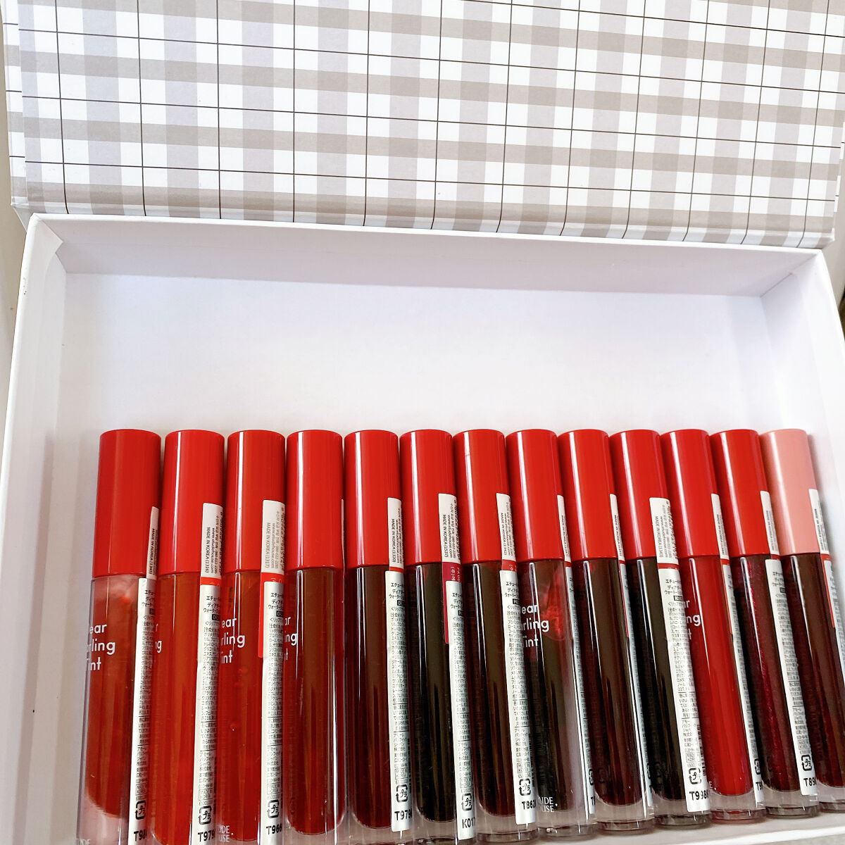 ディアダーリン ウォータージェルティント/ETUDE/リップティントを使ったクチコミ（3枚目）